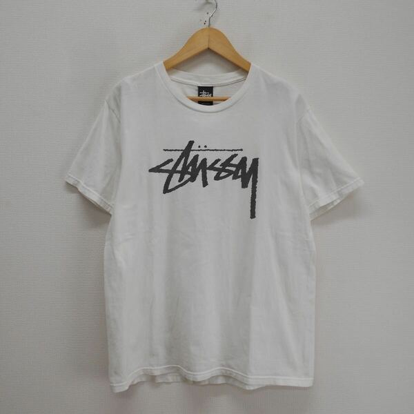 STUSSY ステューシー ストックロゴ 半袖 Tシャツ プリント M 10115143