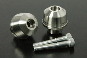 スペシャルパーツ武川 SP武川 ダックス125・CT125・C125・スーパーカブ・レブル1100用 アクセサリーバーエンド ステンレス製 06-01-0194