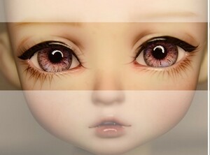 makoeyes / レジンアイ 18mm 色番:SOUL-012 (パープルグレー系)