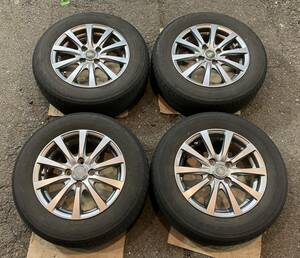 送料無料S82009 175/70R14インチ MANARAY SPORTS FS マナレイ 5.5J＋38 ラジアルアルミタイヤ４本セット　コンパクトカー等　アクア　ルー