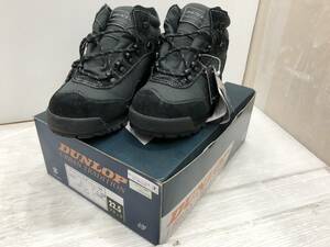 Бесплатная доставка S32813 Dunlop Dunlop Trecking Shoes Urbant Tradition 55 Дам водонепроницаемые DUT55 Размер 22,5 см черный