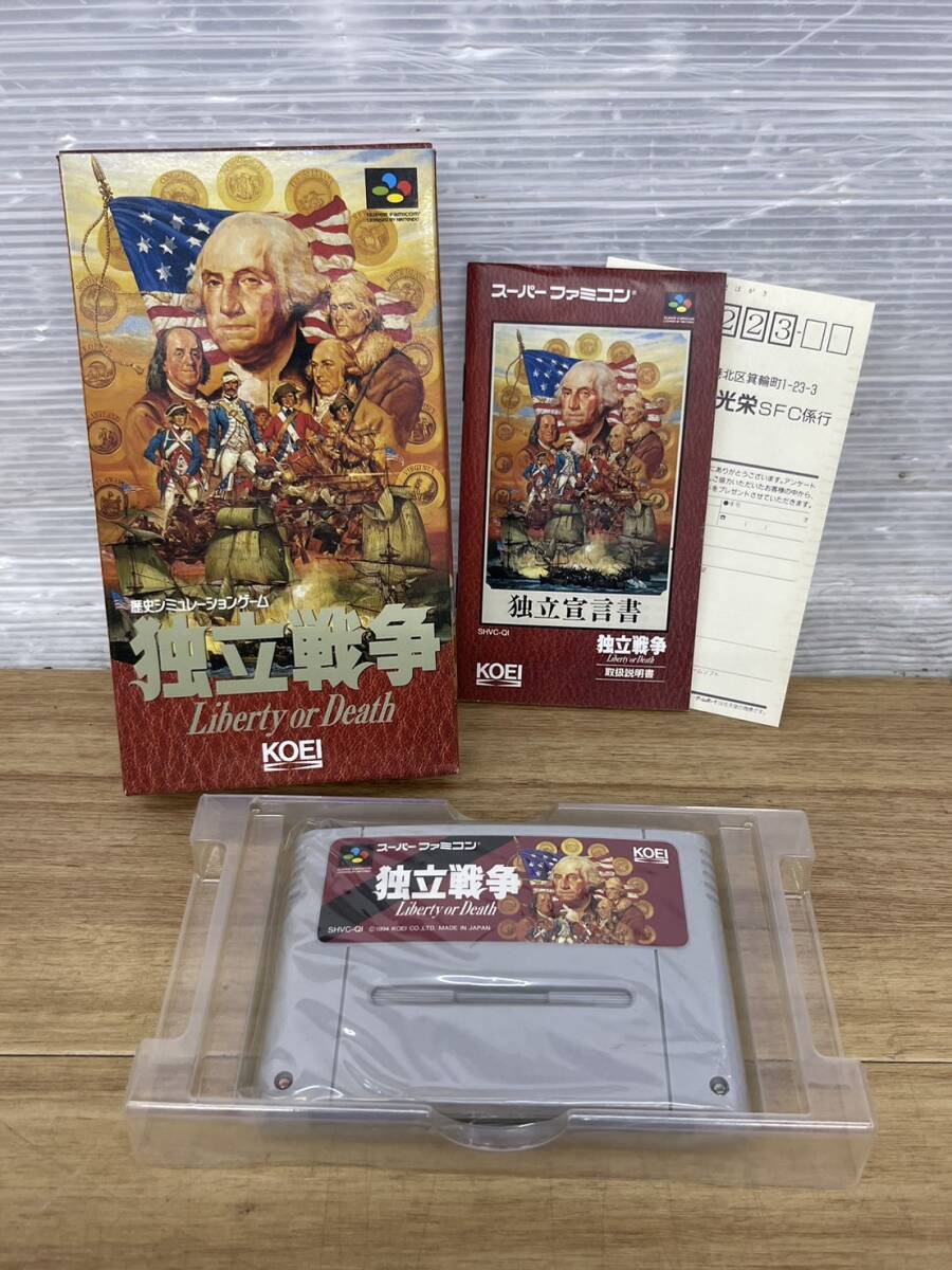 Yahoo!オークション -「独立戦争」(スーパーファミコン) (テレビ Yahoo!オークション -「独立戦争」(スーパーファミコン) (テレビ