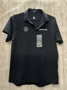 送料無料S82601 DESCENTE メルセデスベンツ コラボ ポロシャツ Tシャツ AMG タグ付き M