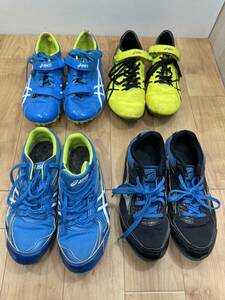 送料無料S84234 スパイク 4足セット ASICS MIZUNO サッカー TTP520 TTP525 TTP521