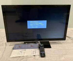 極美品 Panasonic VIERA TH-L32X50 外付けHDD録画　裏番組録画 お部屋ジャンプ 2012年製 通電確認済み