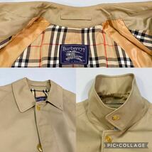 80s 古着 Burberry’sバーバリー Vintage バーバリー ズ コート 英国製 ステンカラーコート コットン アウター メンズ 42（s相当）_画像6