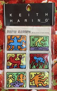 キース・ヘリング Keith Haring Postcard Book ポップアート　マグネット　2