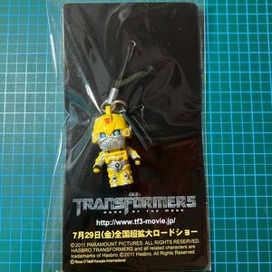 キュージョン キューピー /ローズオニール キューピー × バンブルビー 根付ストラップ 2011 非売品 トランスフォーマー transformer