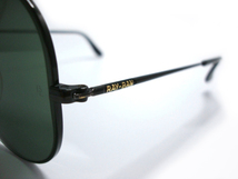 美品Vintage B&L RayBan MASTERPIECE 62mm G15 USA製SHOOTERボシュロムBLブラックLarge MetalマスターピースMASTER PIECEアメリカ2シュータ_画像5