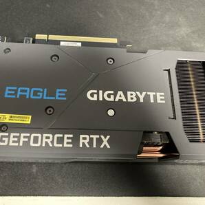 GIGABYTE NVIDIA GeForce RTX3060搭載 グラフィックボード GV-N3060EAGLE OC-12GD Rev2.0 12GB 美品 動作確認のみの使用 箱なしの画像1