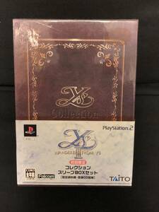 PS2 イースⅢ コレクション　スリーブBOXセット　音楽CD欠品　ysⅢ イース3