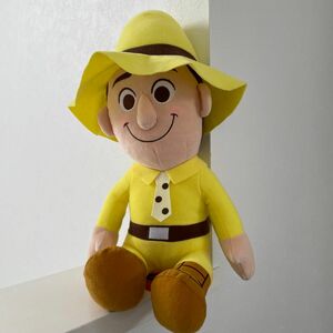 おさるのジョージ赤いほっぺLぬいぐるみジョージ&黄色い帽子のおじさん
