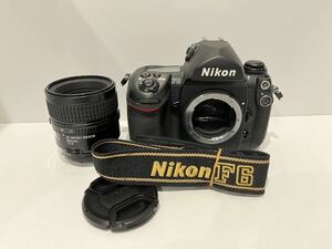 NIKON ニコン F6＋ AF MICRO NIKKOR 60mm F2.8 単焦点 マクロレンズFマウント 一眼レフ フィルム カメラ
