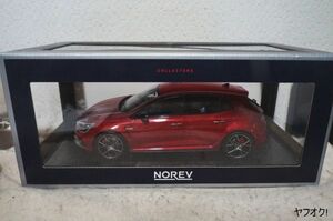  Norev Renault Megane RS Trophy 2019 1/18 minicar red Trophy 