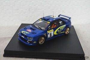 Trofeu スバルインプレ ッサ WRC 99 Kankkunen 2nd Monte Carlo 99 1/43 ミニカー GC8