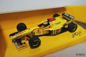 ミニチャンプス Jordan 197 プジョー R.Schumacher 1/18 ミニカー