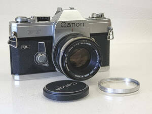 101 CANON キャノン FTb QL フィルムカメラ FD 50mm f/1.8 S.C. レンズ