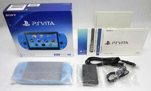 SONY PSVITA 本体 アクア・ブルー PCH-2000ZA23 PlayStation Vita Wi-Fiモデル 