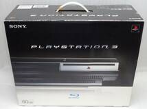 ジャンク SONY 初期型 PS3 60GB 本体一式 CECH-AOO PlayStation3 _画像1