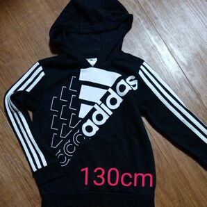 adidas パーカー ブラック