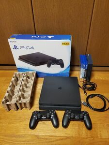 PS4本体　厳選ソフト付　CUH-2200A　500GB　ニーアレプリカント　デスストランディング　エルデンリング　horizon