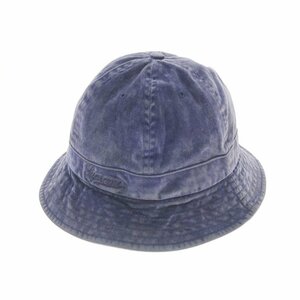 【中古】シュプリーム Supreme 2019年秋冬　Washed Velvet Bell Hat ベルベット バケットハット ネイビー【サイズ−】 EPD