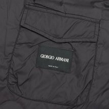 【中古】ジョルジオアルマーニ GIORGIO ARMANI ポリエステルアクリル 中綿 ブルゾン【サイズ50】 APD_画像8