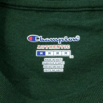 【中古】チャンピオン Champion クルーネック 半袖Ｔシャツ グリーン【サイズM】_画像4