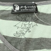 【中古】アンディウォーホル バイ ヒステリックグラマー ANDY WARHOL レーヨンコットン Ｔシャツ【FREE】_画像3