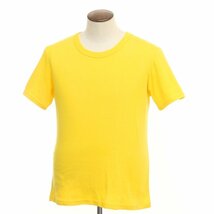 【中古】メゾン コルニション MAISON CORNICHON コットン 半袖 クルーネック Ｔシャツ 【サイズ4】_画像1