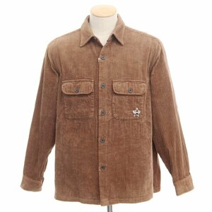 【中古】シュプリーム Supreme 2022年春夏 Corduroy Shirt コーデュロイ シャツ 【サイズS】