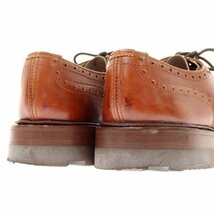 【中古】トリッカーズ Tricker's BOURTON ウイングチップ カントリーシューズ ブラウン【サイズ6】_画像5