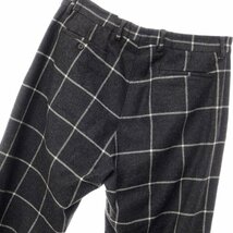 【中古】シュプリーム 2022年秋冬 Windowpane Wool Trouser ウール スラックスパンツ【34】_画像5