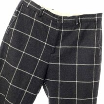 【中古】シュプリーム 2022年秋冬 Windowpane Wool Trouser ウール スラックスパンツ【34】_画像2