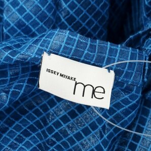 【中古】ミー イッセイミヤケ me ISSEY MIYAKE 2020年春夏 プリーツ加工 チュニックブラウス【L位】の画像6