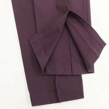 【中古】イッセイミヤケ ISSEY MIYAKE 2023年春夏 ワイドスラックス パンツ パープル【M位】_画像6