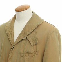 【中古】エンジニアードガーメンツ Engineered Garments コットン ショールカラーコート カーキ【M】_画像2