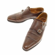 【中古】クロケットアンドジョーンズ CROCKETT&JONES LOWNDES ドレスシューズ ブラウン【8E】_画像1