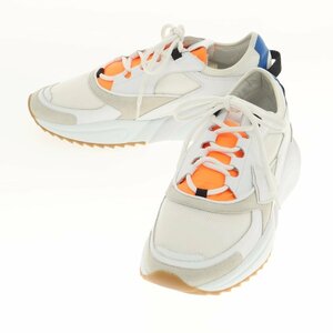 [ new goods ] Philip model PHILIPPE MODEL EZE WP1 sneakers white x orange [ size 42]