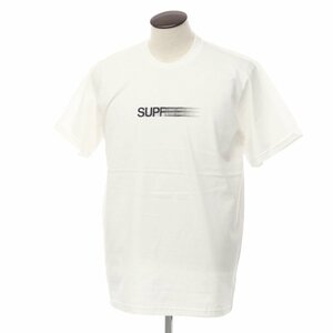 【中古】シュプリーム Supreme 2023年春夏 Motion Logo Tee 半袖Ｔシャツ ホワイト【サイズL】