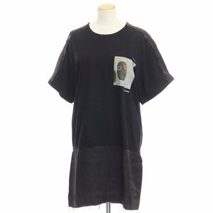 【中古】トーガ TOGA 2023年春夏 × Eiko Yamazawa 切替 半袖Ｔシャツ 【サイズONE】