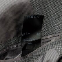 【中古】ソブリン SOVEREIGN ウール セットアップ 3つボタンスーツ グレー【サイズ52】_画像8