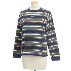 【中古】ビームスボーイ BEAMS BOY ボーダー クルーネック 長袖Ｔシャツ 【サイズ2】