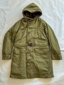 THE REAL McCOY'S リアルマッコイズ M-47 OVERCOAT PARKA TYPE WITH PILE LINER サイズS