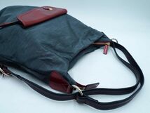 PELLE BORSA ペレボルサ 3WAY ショルダー バッグ グレー ■■ ☆ ecc2 レディース_画像4