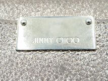 Jimmy Choo ジミーチュウ 本革 レザー ラウンドジップ 長 財布 ゴールド ■■ ☆ ecc5 レディース_画像5