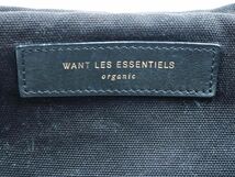 WANT Les Essentiels ウォントレスエッセンシャル 2WAY トート ショルダー バッグ 黒 ■■ ☆ ecc8 レディース_画像8