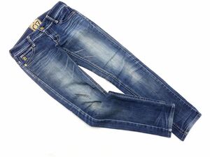 C17 シーセブンティーン USED加工 デニムパンツ size29/紺 ■■ ☆ eba1 レディース