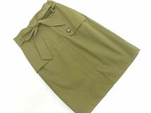 PROPORTION プロポーション ボディドレッシング トレンチ風 スカート size2/カーキ ■■ ☆ ebc9 レディース_画像1