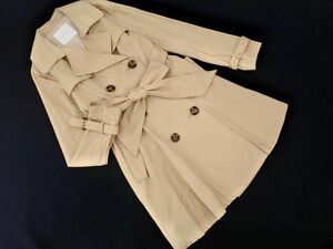 CECIL McBEE セシルマクビー トレンチ コート sizeM/ベージュ ■◇ ☆ ebc9 レディース